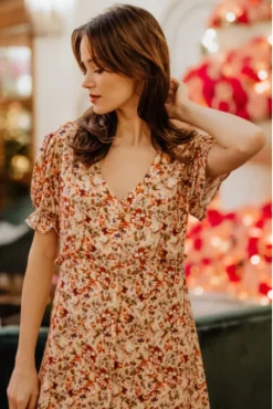 ROBE ELANIA BOUQUET ROSÉ