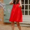 ROBE FANNY ROUGE