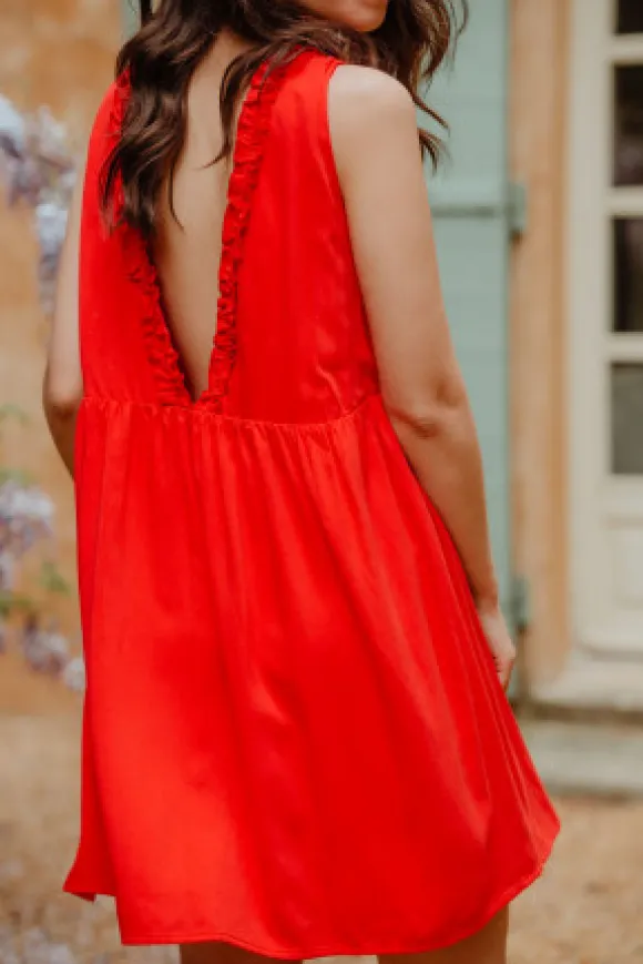 ROBE FANNY ROUGE
