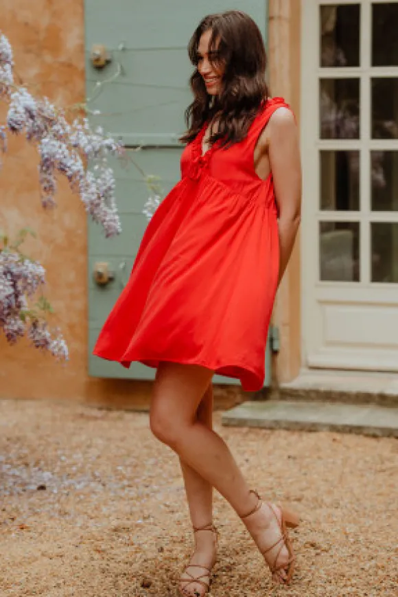 ROBE FANNY ROUGE