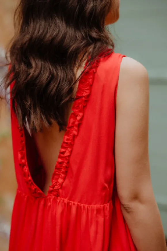 ROBE FANNY ROUGE