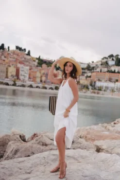 ROBE ISABELLA BLANC COTON