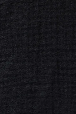 ROBE JILL NOIR COTON
