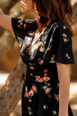 ROBE JOSÉPHINE BOURGEONS DE ROSES