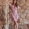 ROBE JOSÉPHINE BOUTON ROSÉ
