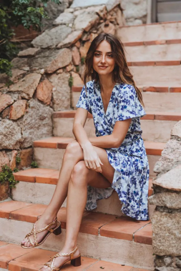 ROBE JOSÉPHINE ÉCUME