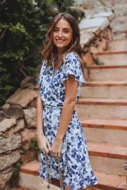ROBE JOSÉPHINE ÉCUME