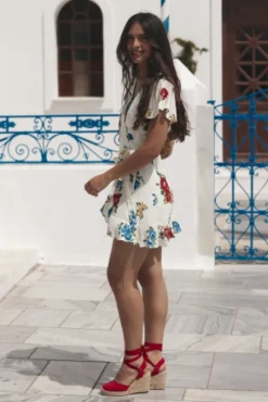 ROBE JOSÉPHINE FLORES