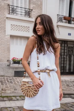 ROBE JUNE BLANC