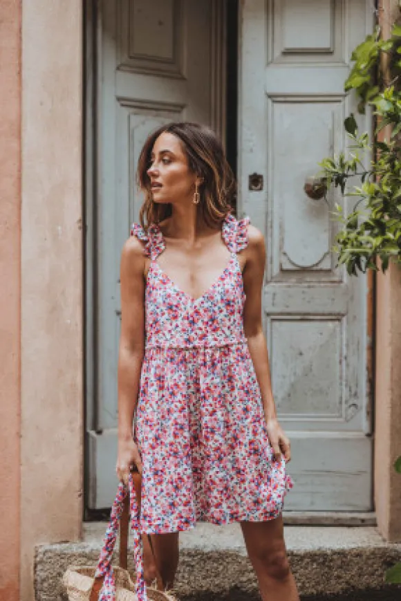 ROBE LIAM BOUTON ROSÉ
