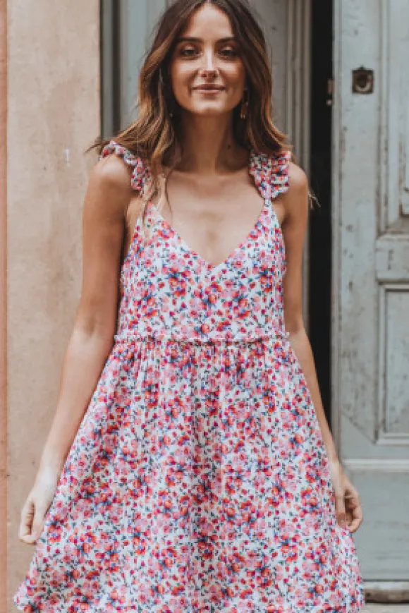 ROBE LIAM BOUTON ROSÉ