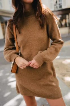 ROBE ÉLINA CAMEL