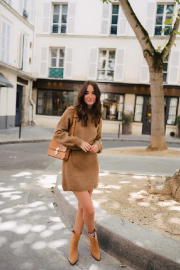 ROBE ÉLINA CAMEL