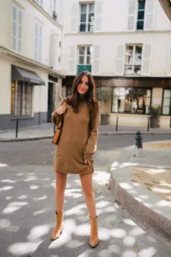 ROBE ÉLINA CAMEL