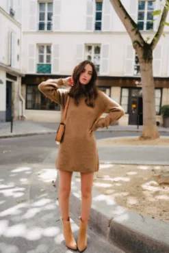 ROBE ÉLINA CAMEL