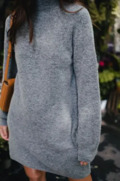 ROBE ÉLINA GRIS