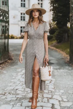 ROBE ÉLLANIA MOCKA