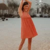 ROBE LÉOLINE ARGILE