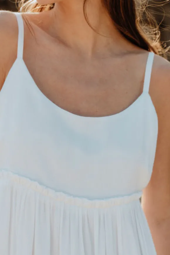 ROBE LÉOLINE BLANC