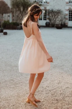 ROBE LÉOLINE ROSE