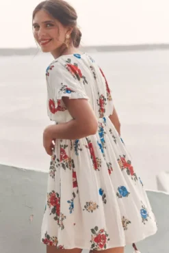 ROBE MANELLE FLORES