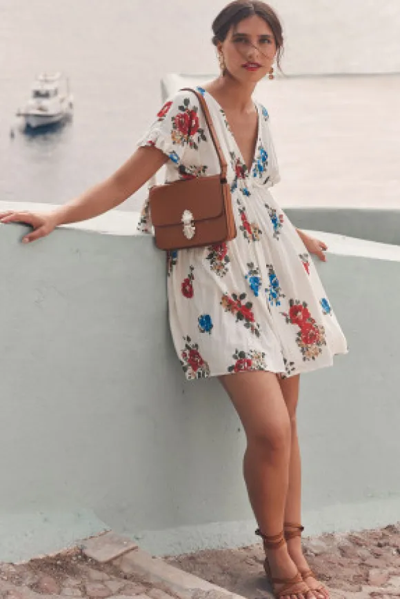 ROBE MANELLE FLORES