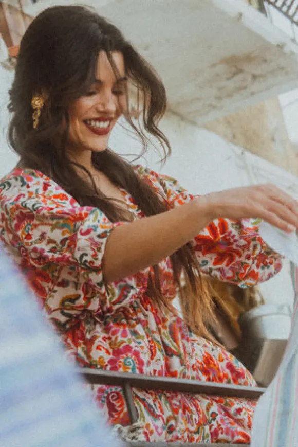 ROBE MARGAUX ARABESQUE