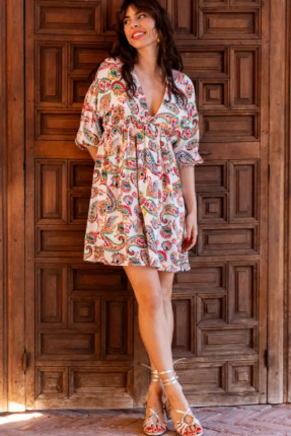 ROBE MARGAUX IMPRIMÉ MARCADOR