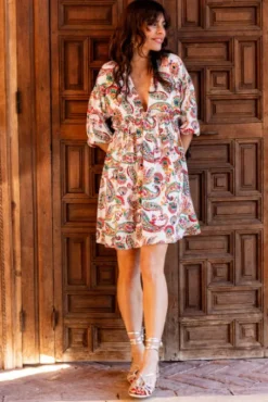ROBE MARGAUX IMPRIMÉ MARCADOR