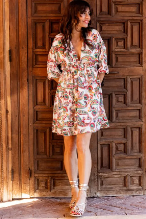 ROBE MARGAUX IMPRIMÉ MARCADOR