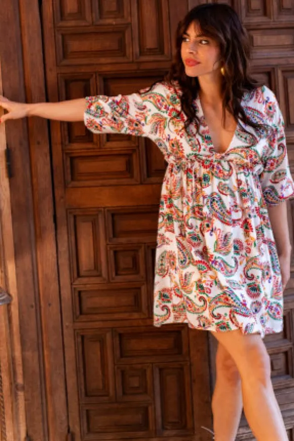 ROBE MARGAUX IMPRIMÉ MARCADOR