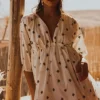ROBE MARGAUX INKA POPELINE