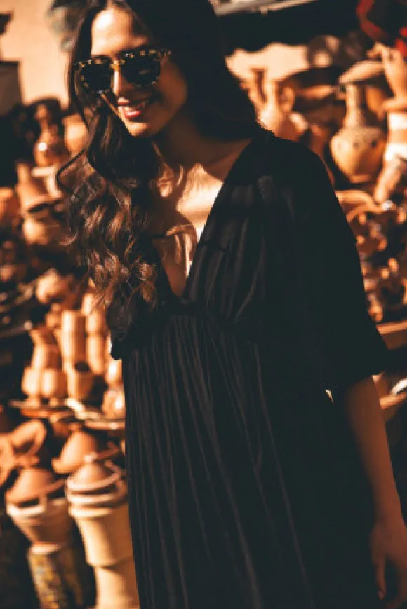 ROBE MARGAUX NOIR