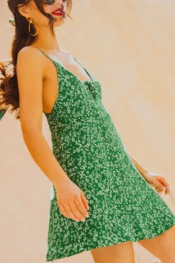 ROBE MARJORIE KUAZA VERT