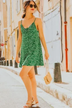ROBE MARJORIE KUAZA VERT