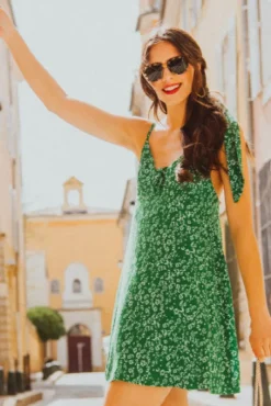 ROBE MARJORIE KUAZA VERT