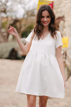 ROBE MARTHA BLANC