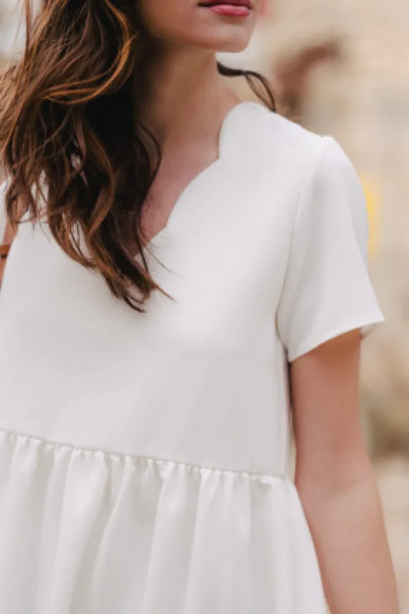 ROBE MARTHA BLANC