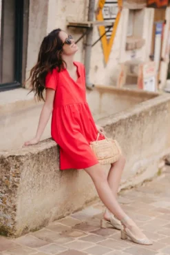 ROBE MARTHA CORAIL