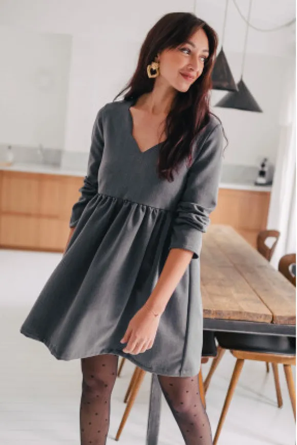 ROBE MARTHA GRIS