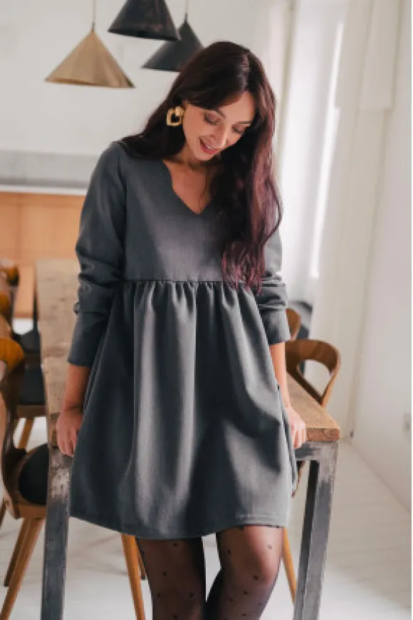 ROBE MARTHA GRIS