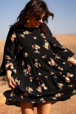ROBE MATHILDA BOURGEONS DE ROSES