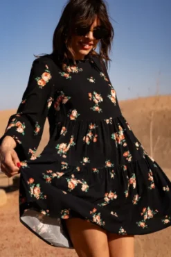 ROBE MATHILDA BOURGEONS DE ROSES