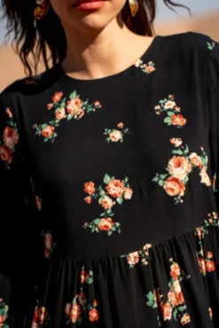 ROBE MATHILDA BOURGEONS DE ROSES