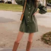 ROBE MAÉVA GABARDINE KAKI