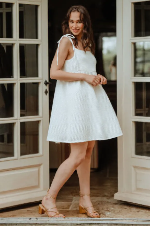 ROBE MILLIE BLANC