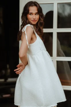 ROBE MILLIE BLANC