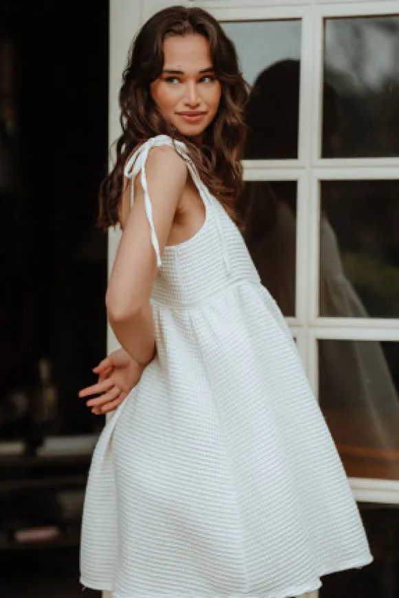 ROBE MILLIE BLANC