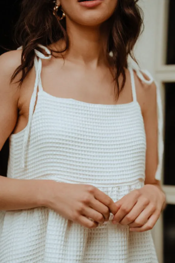 ROBE MILLIE BLANC