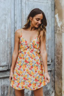 ROBE MÉLINA FLEUR D ÉTÉ